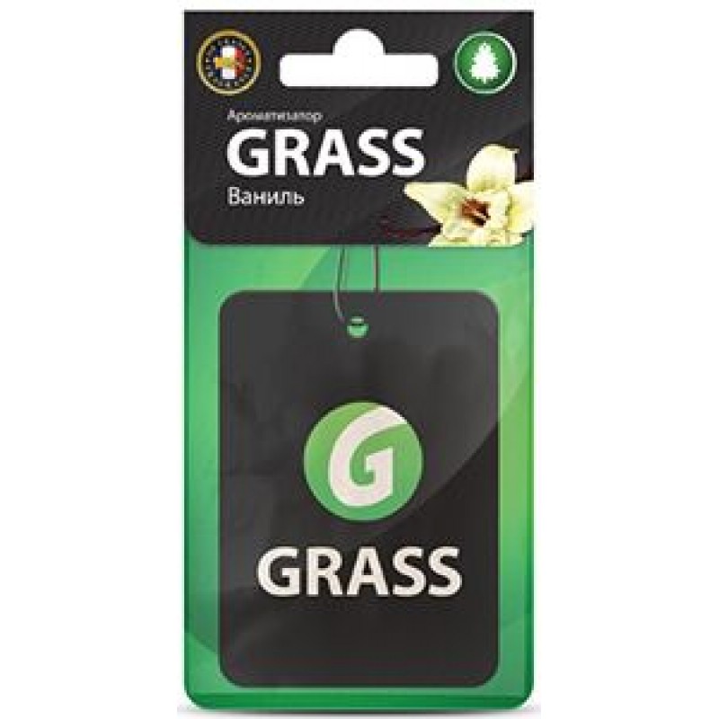 Ароматизатор картонный ГраСС  ваниль GRASS Grass  ST-0404_0