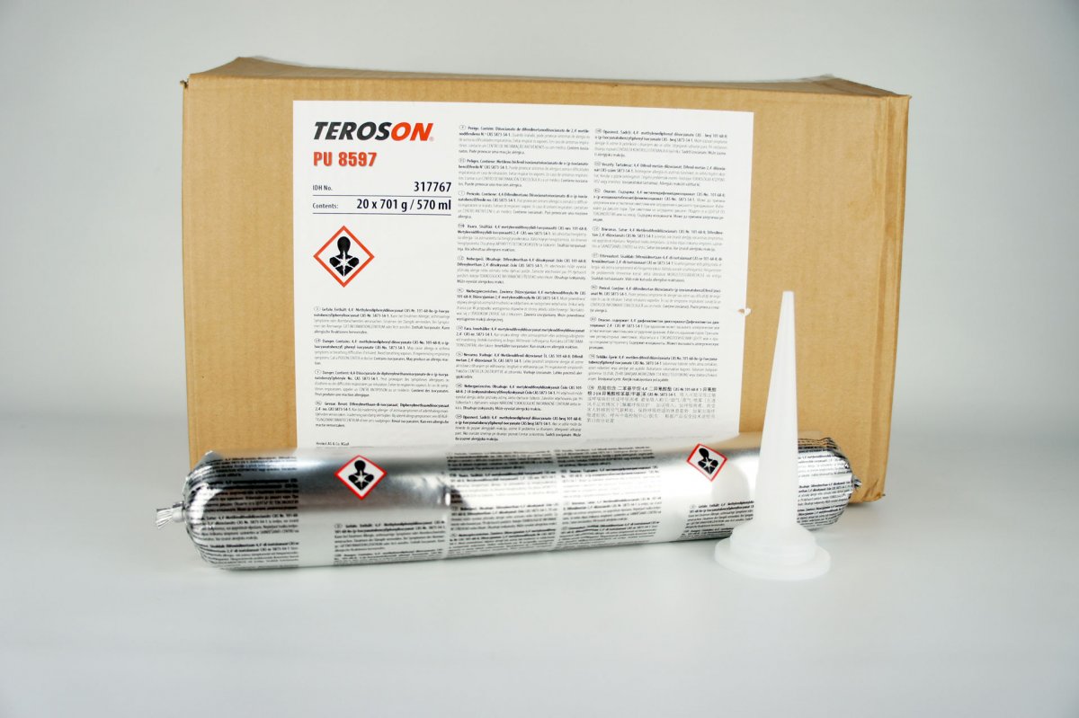 Teroson 8597 HMLC Клей для вклейки стекол 570 мл_0