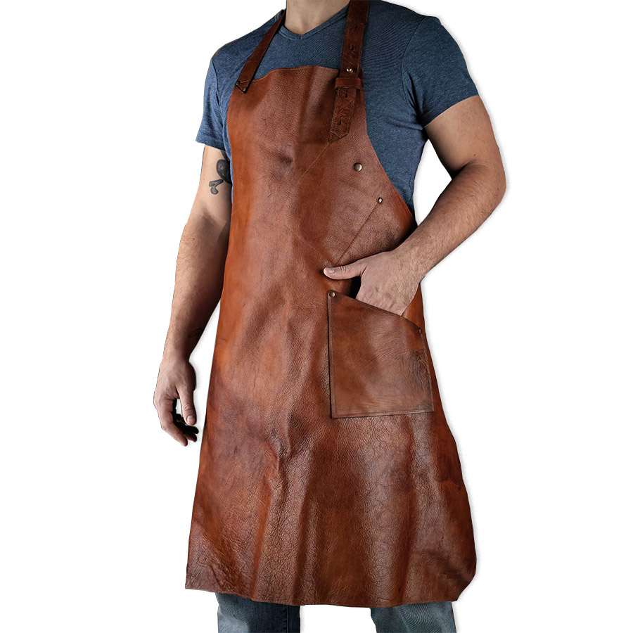 Фартук кожаный Conkretika  leather apron _0