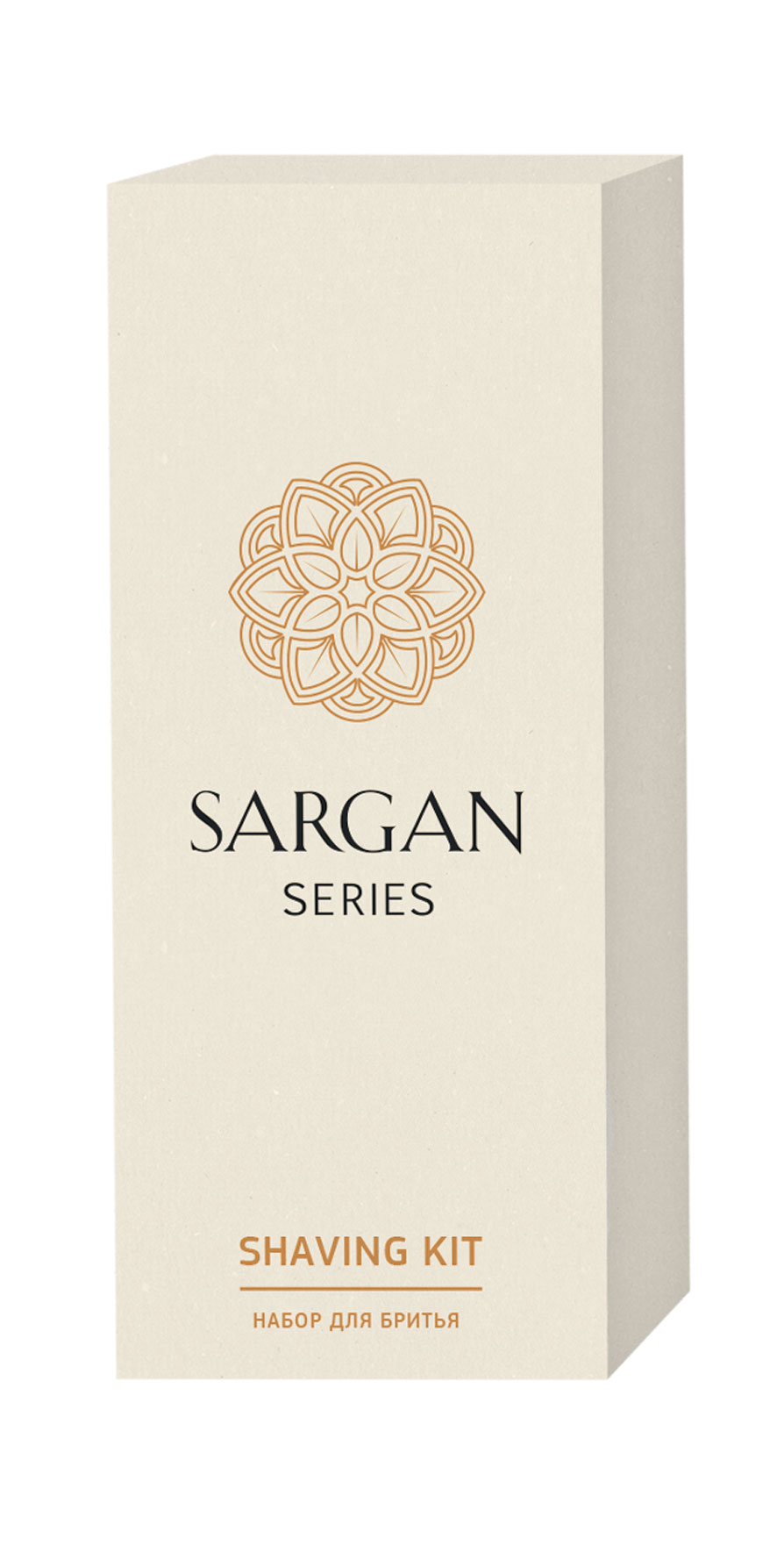Набор бритвенный "Sargan" (бритва с 2мя лезвиями,крем для бритья 10гр, картонная упаковка) Grass  HR-0026_0