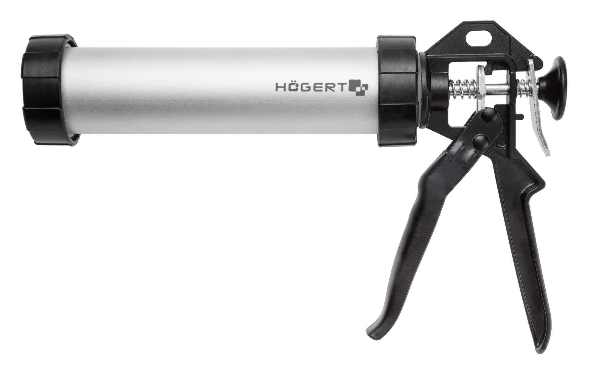 Пистолет для герметика с алюминиевой тубой, 300 мл Högert  HT4R405_0