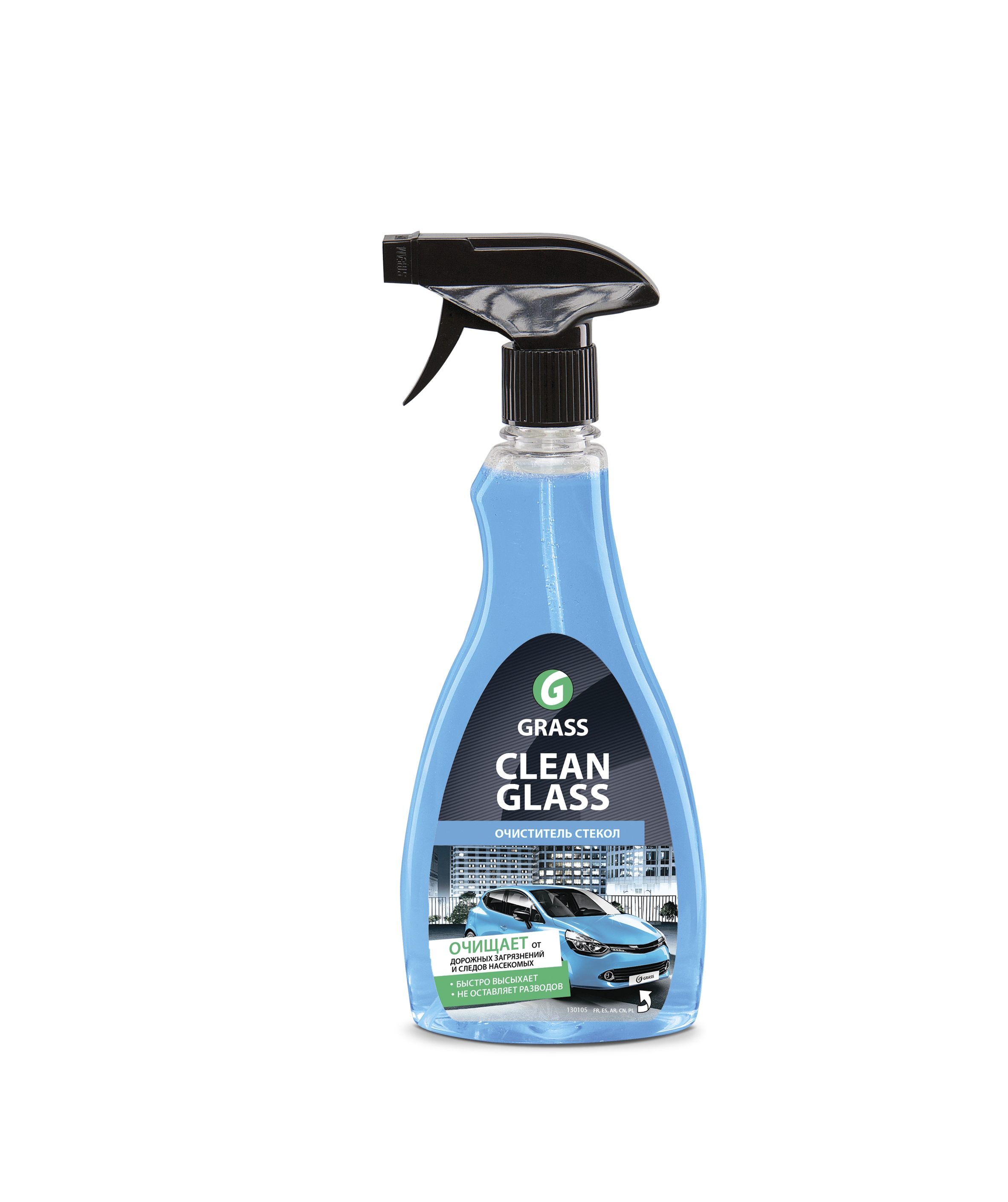 Clean Glass Очиститель стекол авто, 0,6кг, триггер GRASS Grass  110393_1
