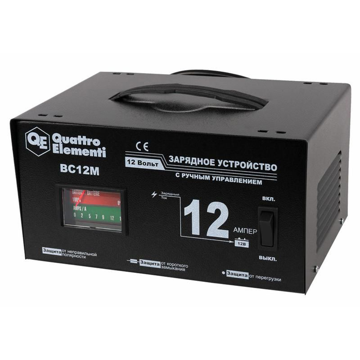 Зарядное устройство BC12M Quattro Elementi  770-094_0