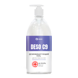 Дезинфицирующее средство на основе изопропилового спирта DESO C9 гель (флакон 1000 мл)_0