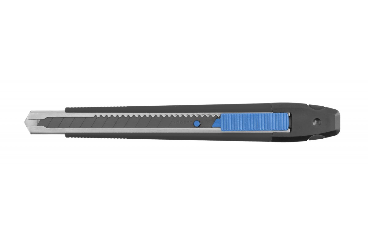 Нож с отламываемым лезвием, 18 мм, с пластиковым клипсом_0
