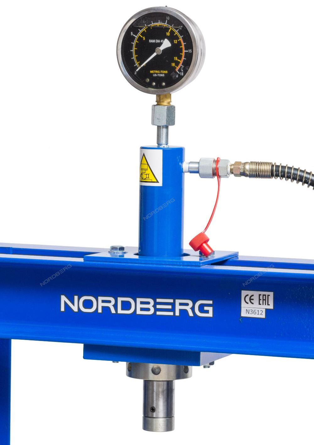 Пресс напольный усилие 12 тонн Nordberg  N3612_3
