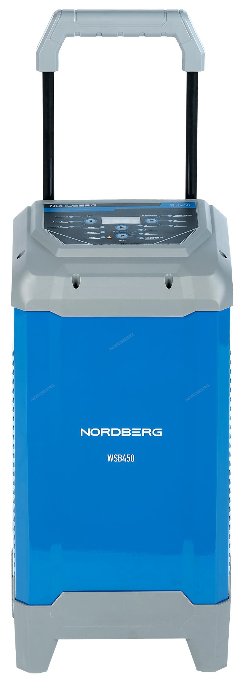 Устройство пускозарядное интеллектуальное 12/24V макс ток 300А Nordberg  WSB450_3