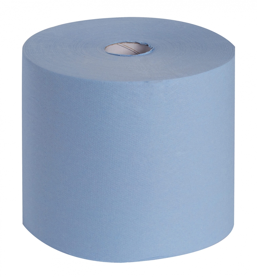 Бумажный протирочный материал Basic, 2сл., 33смх35см, синий HELAS  333529-1_0
