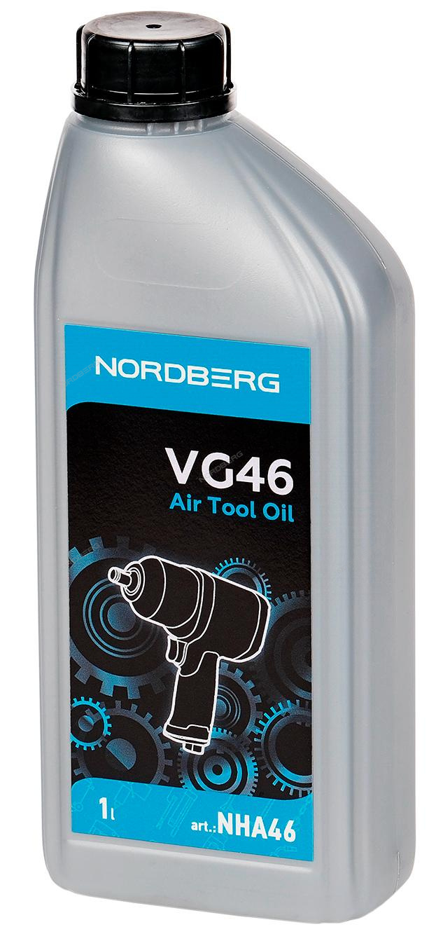 Масло для пневмоинструмента ISO-46 (1л) Nordberg  NHA46_0