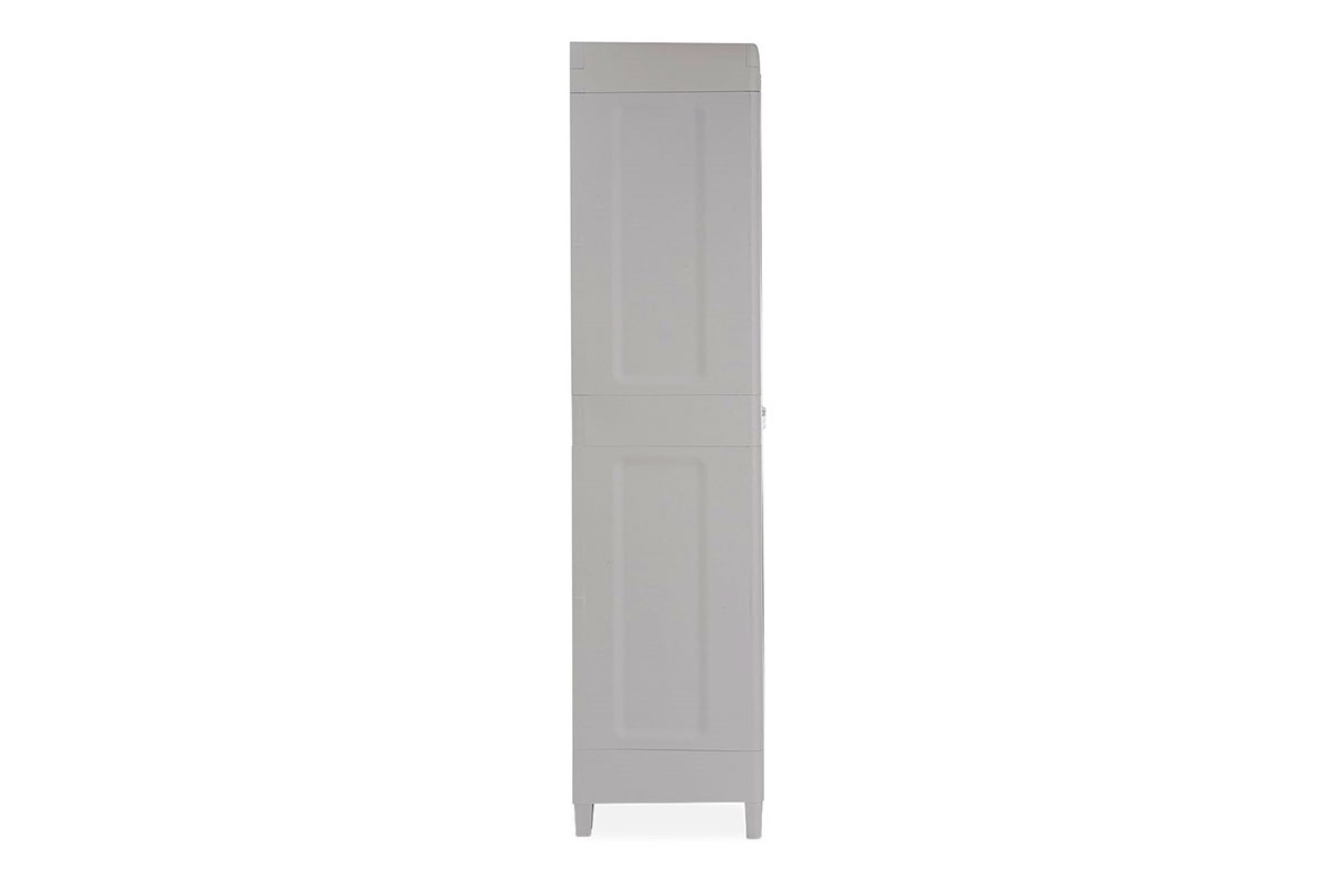 Уличный шкаф TOOMAX 2х дверный глубокий WOODY'S XL (4 полки), светло-серый Toomax  Z077RL _2