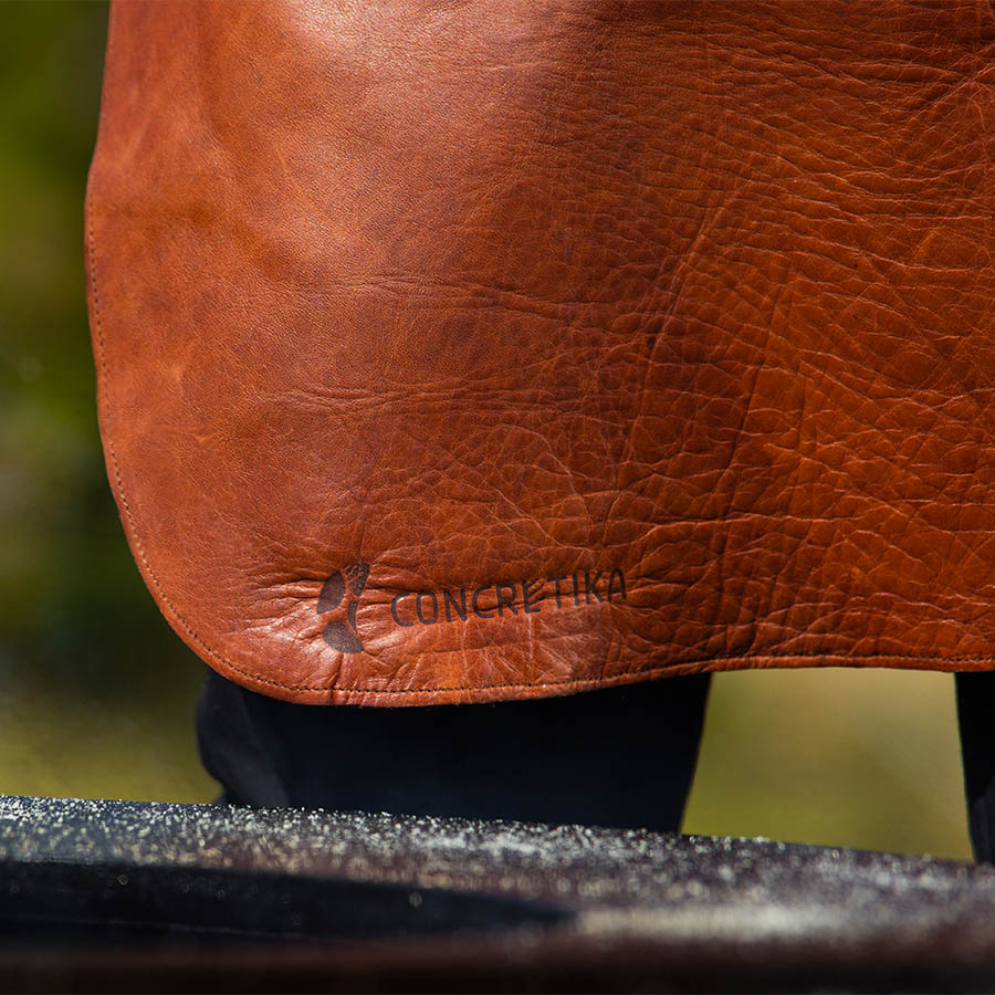 Фартук кожаный Conkretika  leather apron _2