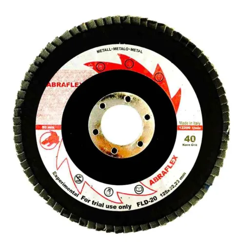 Круг лепестковый торцевой 125х22 FLD-20 P40 2