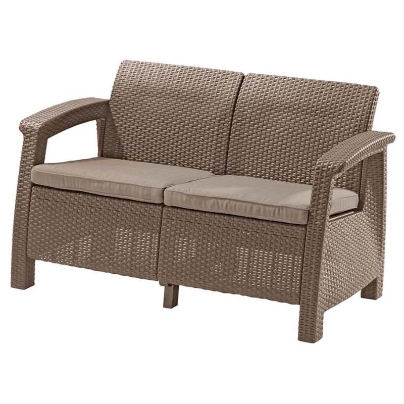 Двойной диван из пластика Corfu Love Seat 3