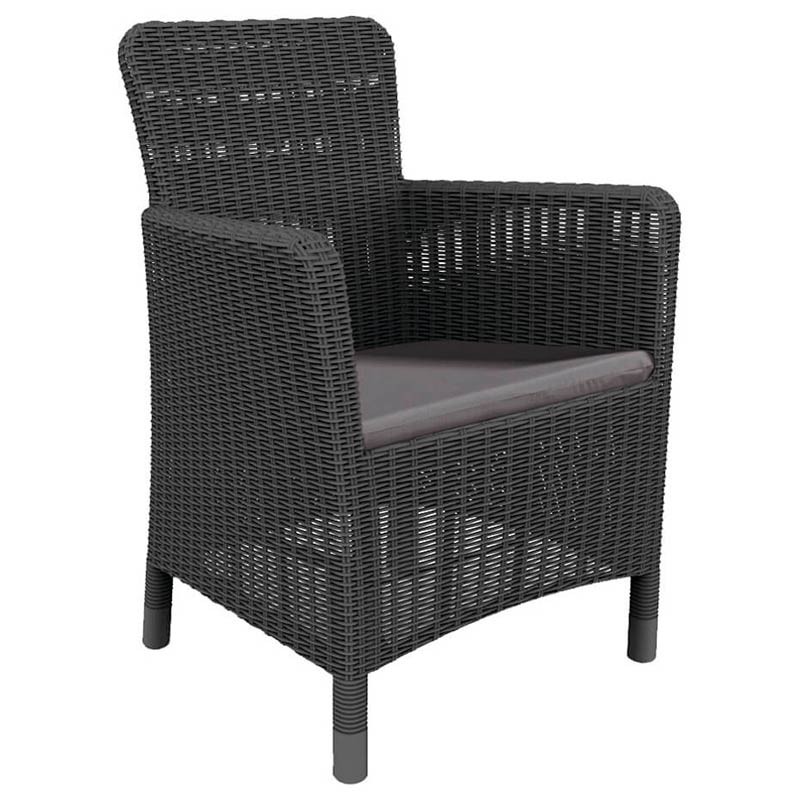 Кресло с подлокотниками и высокой спинкой Trenton Dining 2