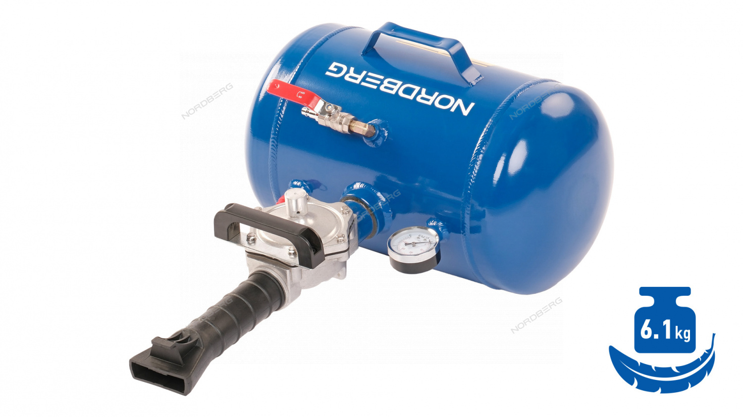 Бустер автоматический, алюминиевый ресивер, 18 л 2