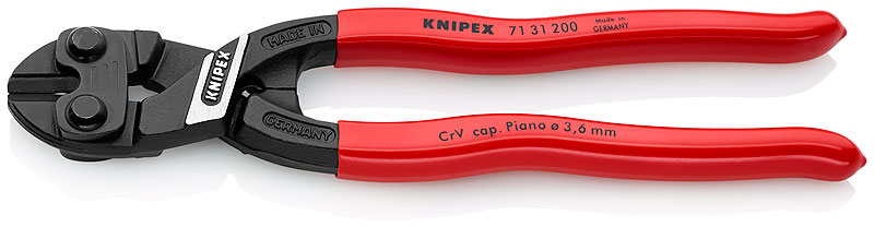 KNIPEX CoBolt® фосфатированные, черного цвета 200 мм 2