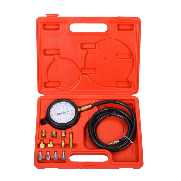 ТЕСТЕР ДАВЛЕНИЯ МАСЛА С АДАПТЕРАМИ, 0-500PSI (0-35БАР) 2
