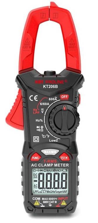 KT 206B "PROLINE" Токовые клещи цифровые 2