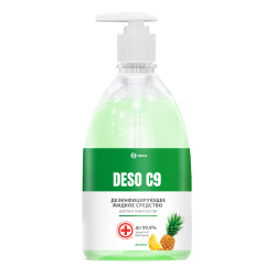 Дезинфицирующее средство на основе изопропилового спирта DESO C9 (ананас) (флакон 500 мл)_0