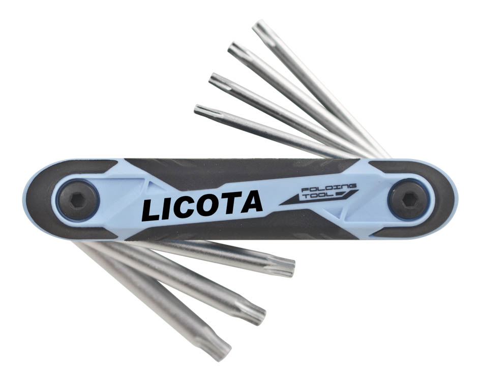 Набор складных ключей Torx, 7 пр.,  T10-T40 2
