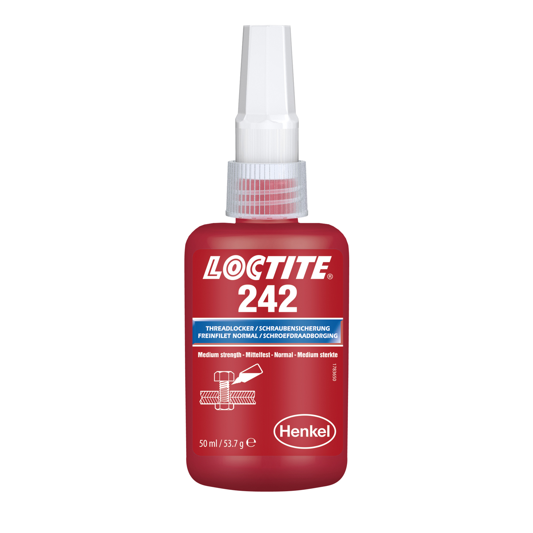 Loctite 242 50мл Резьбовой фиксатор средней прочности 2