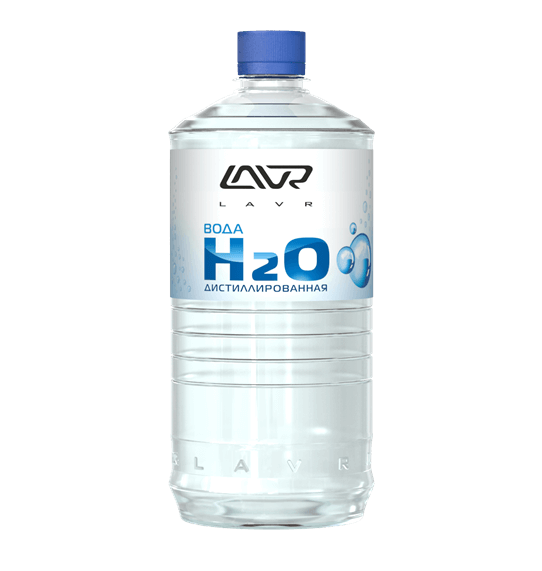 Вода дистиллированная LAVR 1000мл 2