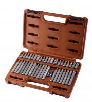 Набор вставок-бит и адаптеров 3/8", 1/2"DR, 40 предметов
