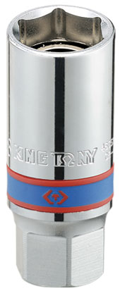 King Tony  466521 Головка свечная шестигранная 1/2;, 21 мм, магнитный фиксатор KING TONY 466521 