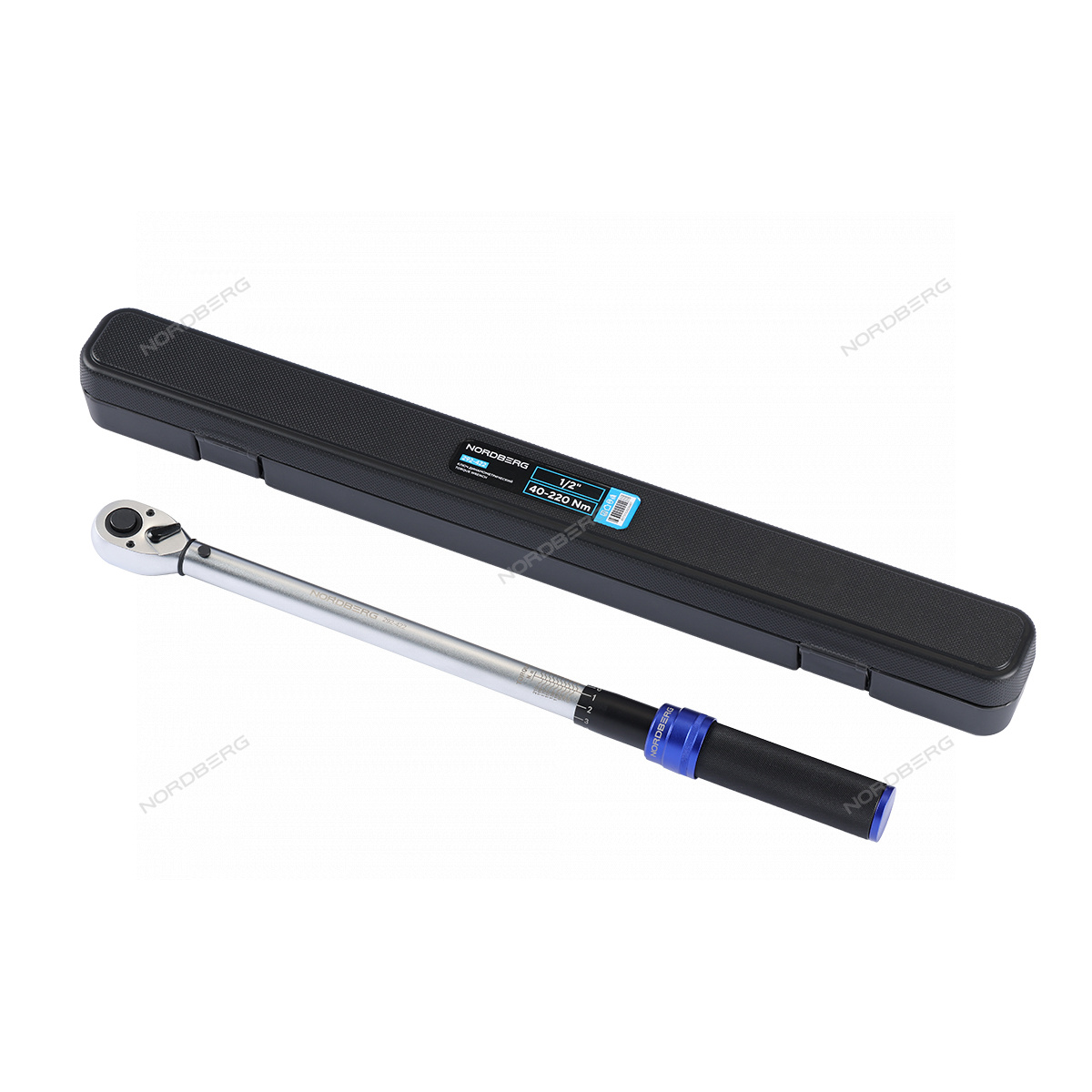 Ключ динамометрический 1/2", 40-220 Нм, в кейсе 2