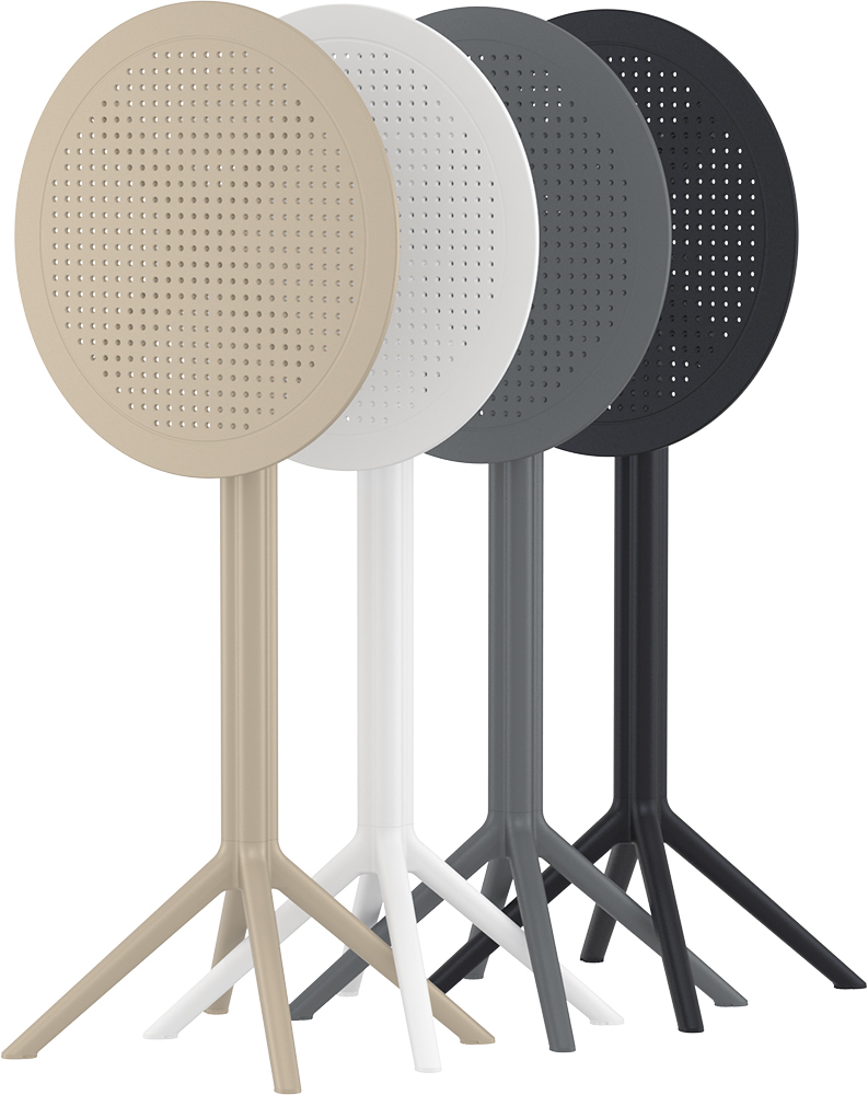 Стол пластиковый барный складной Sky Folding Bar Table 60 3
