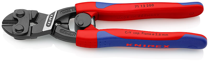 KNIPEX CoBolt® фосфатированные, черного цвета 200 мм 2
