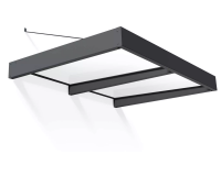 Дверной навес CANOPY XL 2000 Sophia grey-white opal 2