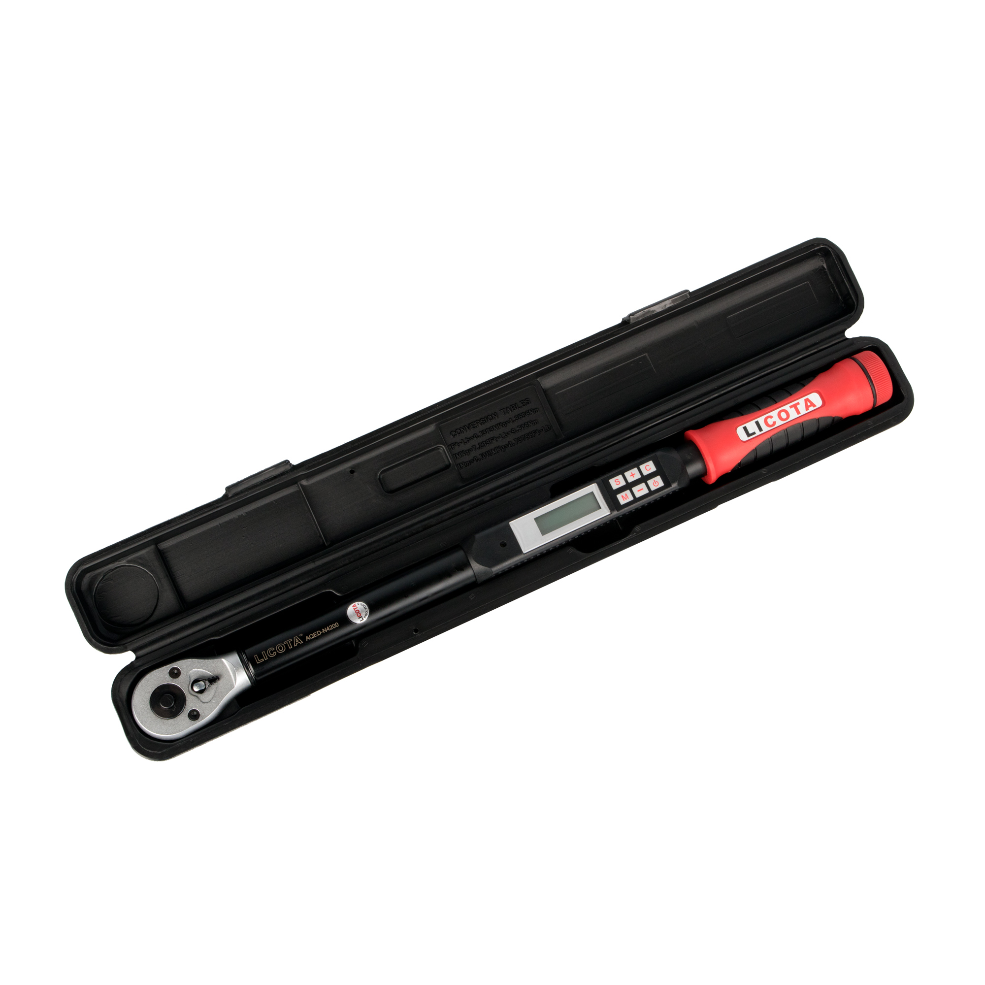 Динамометрический ключ электронный 1/2" 20-200Нм 2