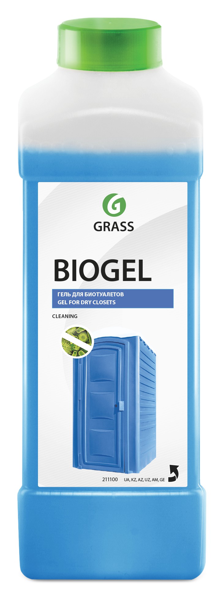 BIOGEL Гель для биотуалетов 1 л  2