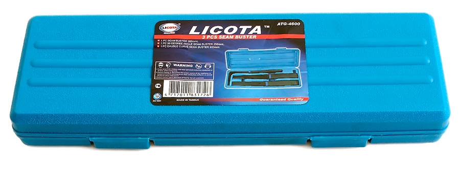 Набор зубил для расшивки кузовных швов панелей Licota  ATG-4600 _3