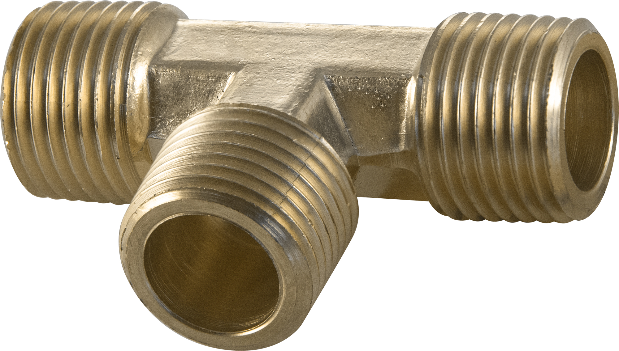 Тройник соединительный внешняя резьба 3/8"NPT 2