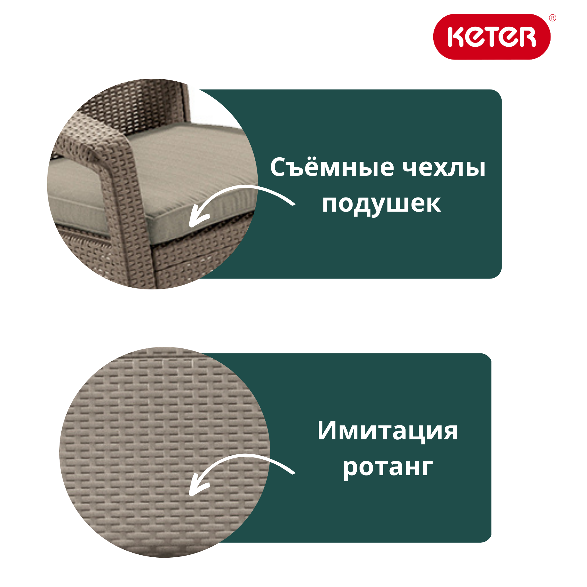 Комплект уличной мебели Corfu Fiesta Set 