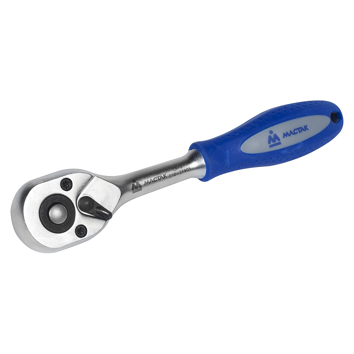 Трещотка 1/4", 45 зубцов, флажковая с кнопкой  2