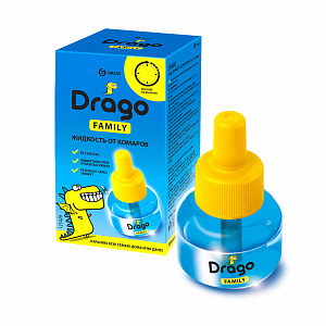 drago средство инсектицидное "жидкость от комаров" 30 мл
