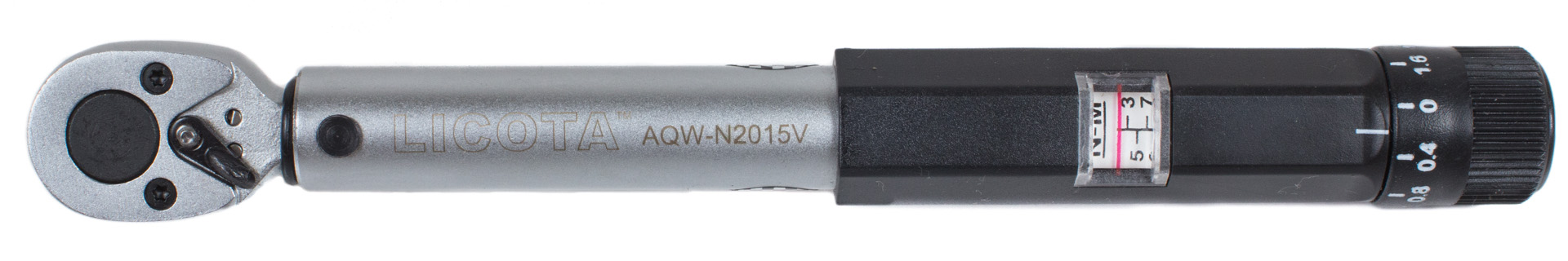 Динамометрический ключ 1/4" 3-15Нм, шкала-микрометр 2