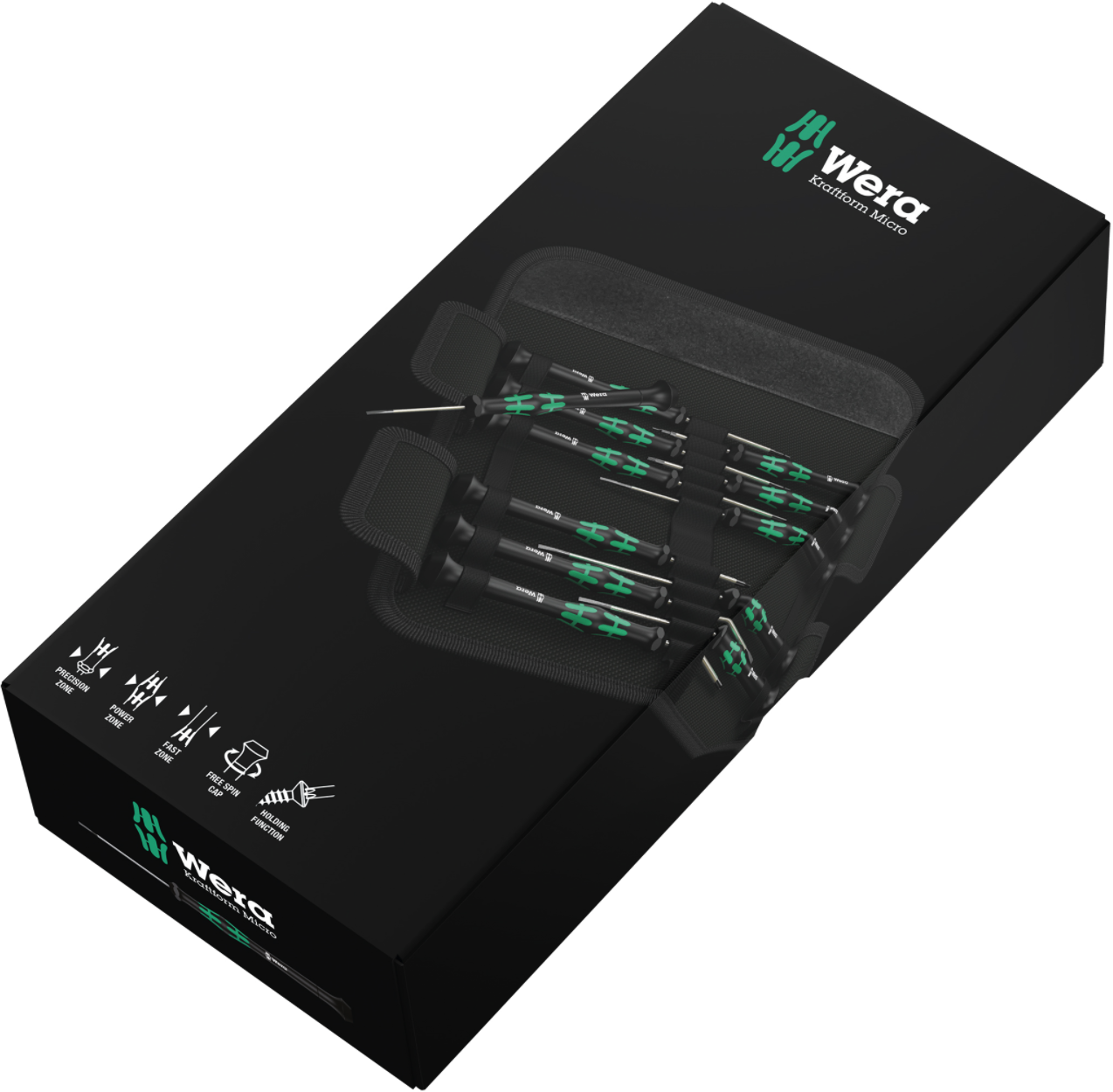 Набор отверток WERA Kraftform Micro-Set/12 SB 1, для электроники, 12 предметов 2