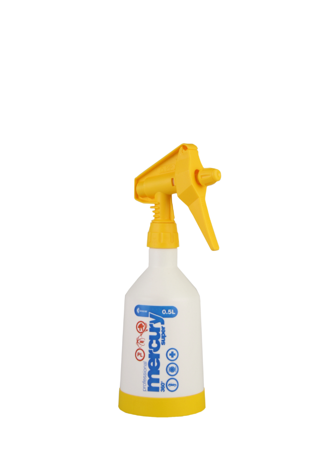 Опрыскиватель MERKURY PRO+ объем 0,5 л. ручной желтый  2