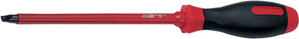 Отвертка шлицевая Slotted 8,0 мм, 175 мм, диэлектрическая KING TONY 14720807 2