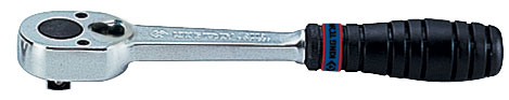 Трещотка 1/4",140 мм, 24 зубца, флажковая, фиксатор 2