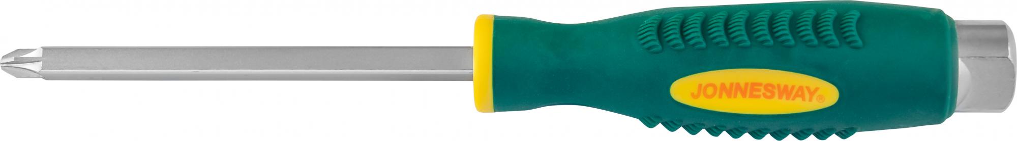Отвертка стержневая POZIDRIV® , ударная, силовая под ключ, PZ3x125 2