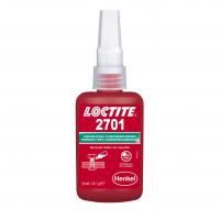 Loctite 2701 Резьбовой фиксатор высокой прочности для неактивных металлов, 50 мл