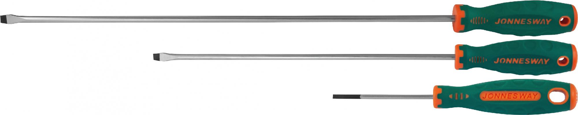 Отвертка стержневая шлицевая ANTI-SLIP GRIP, SL5.5х125 мм 2