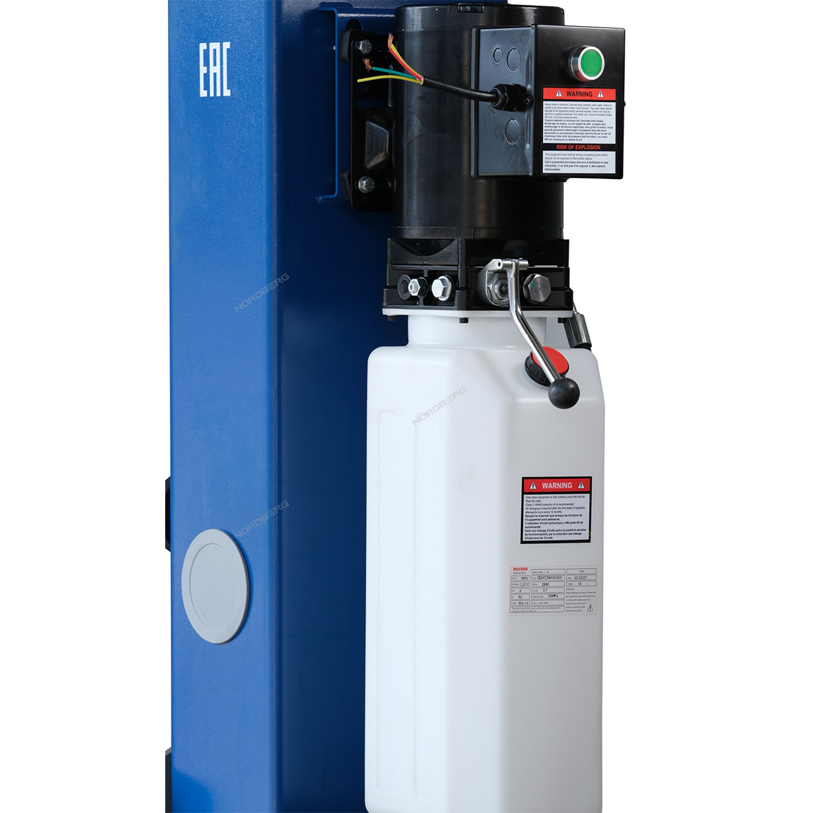 Подъемник двухстоечный, г/п 4т 220V