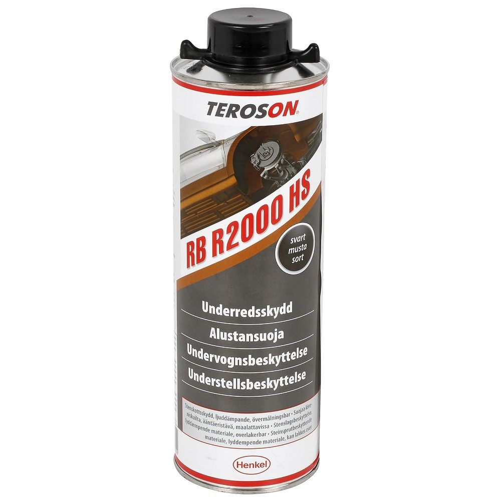 TEROSON RB R2000 HS Антиграв. для защиты днища, колесных арок (черный), 1л 2
