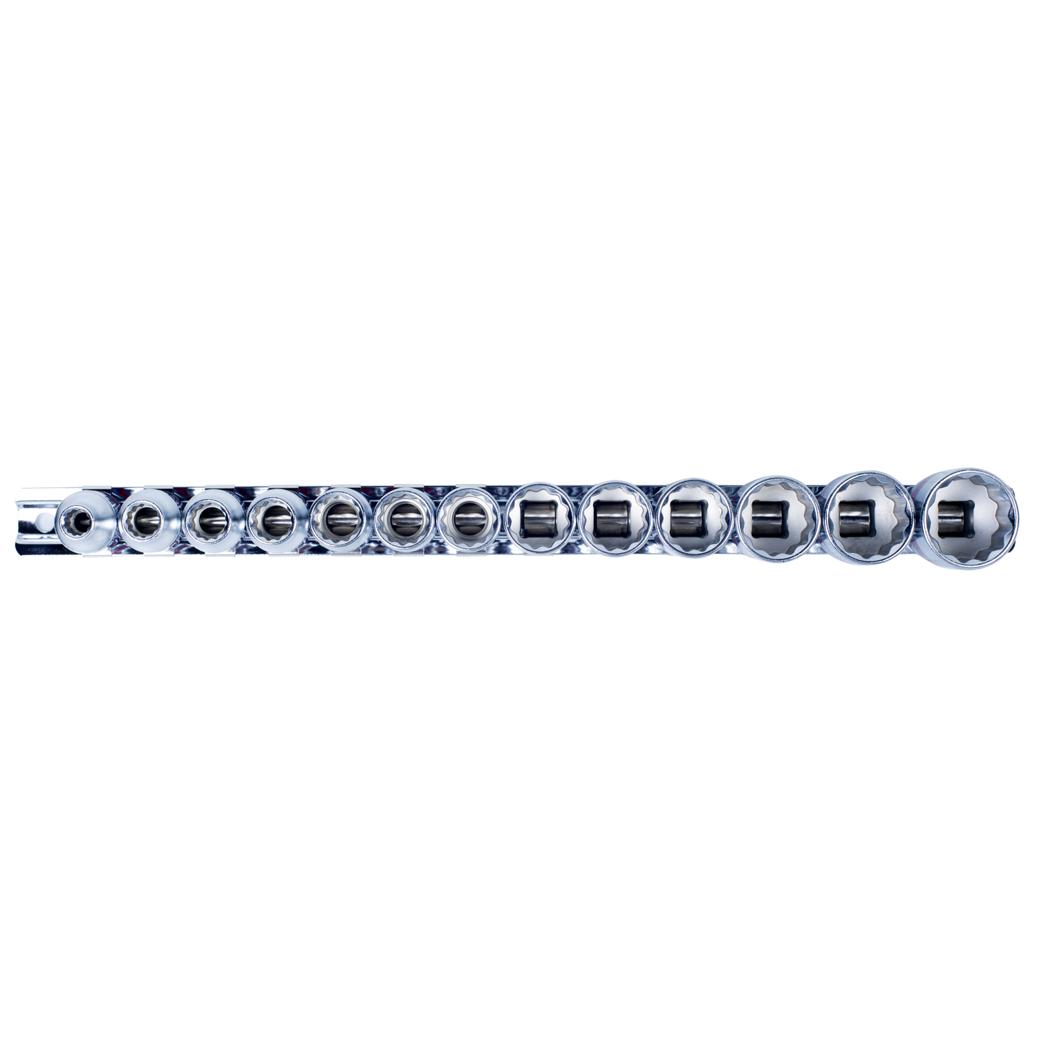 Набор торцевых головок 3/8", двенадцатигранные, 5/16"-3/4", 13 предметов